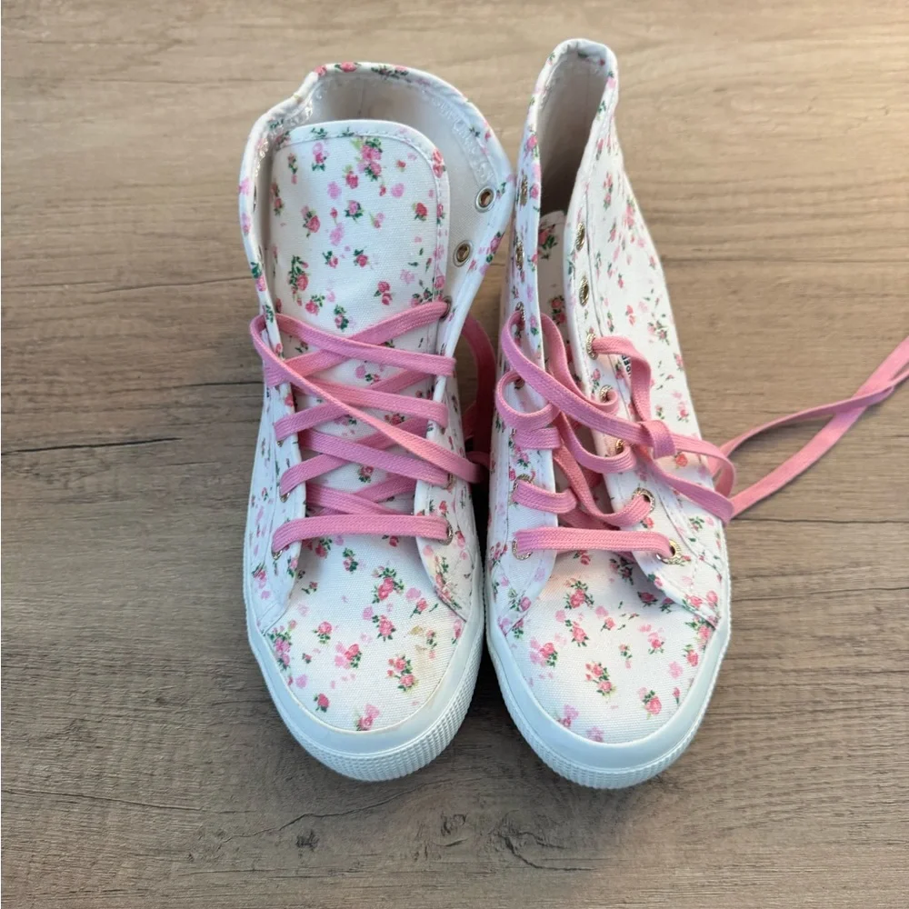 Superga Floral Patterned Sneakers - Picture 2 of 5